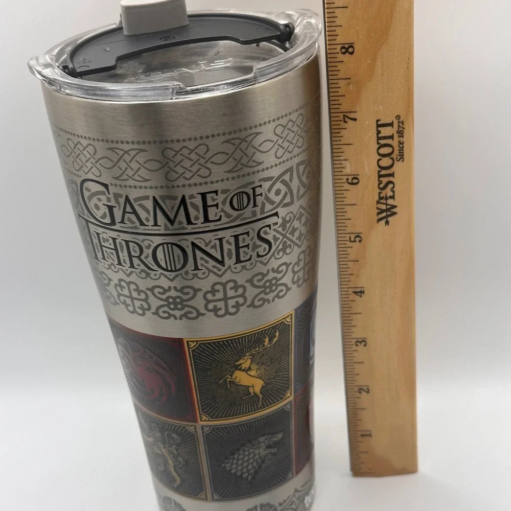 NWT Tervis Game of Thrones House Sigils Stainless Steel 30oz Tumbler w/Lid 2019